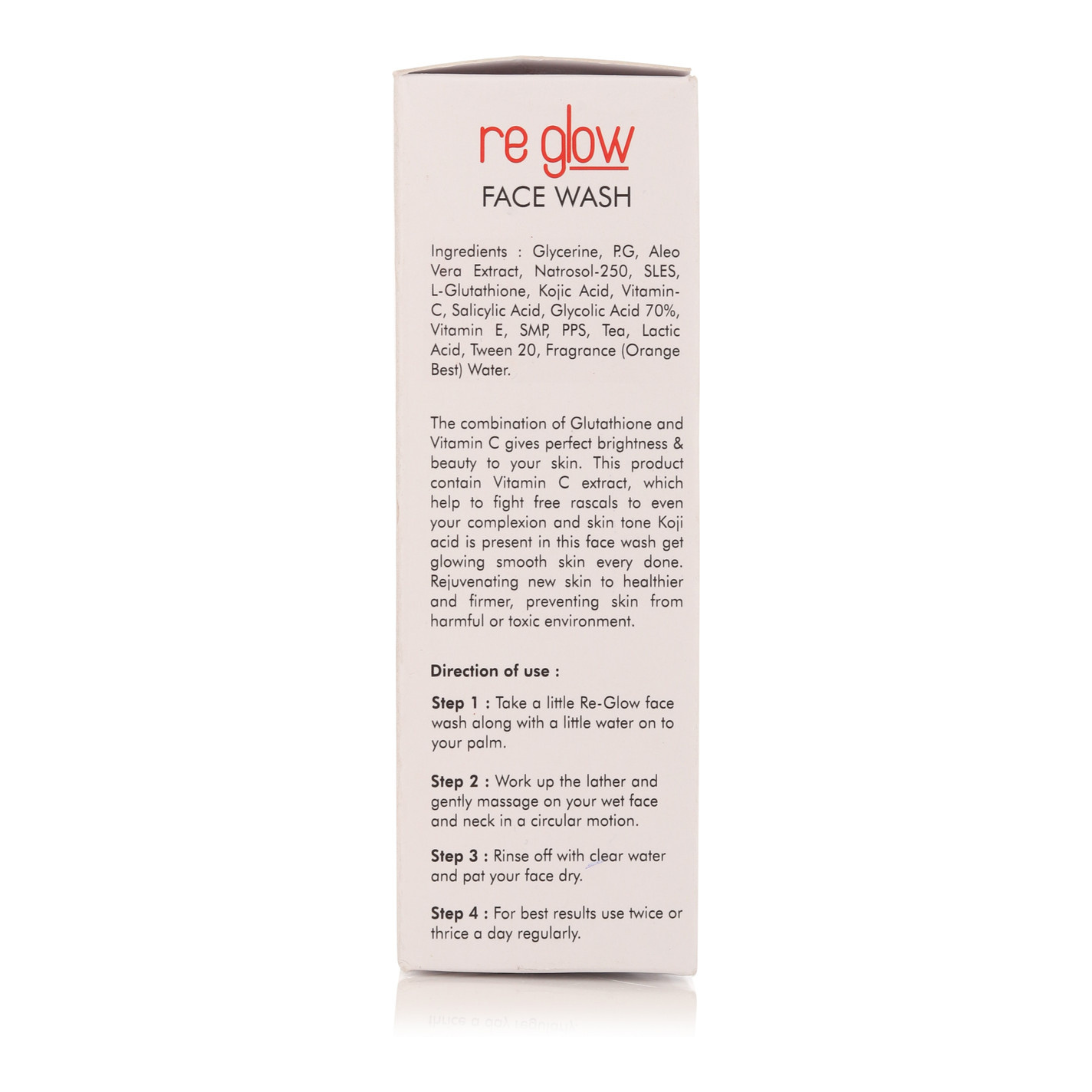 Dermease Re Glow Face Wash for Bright & Even Skin view 2