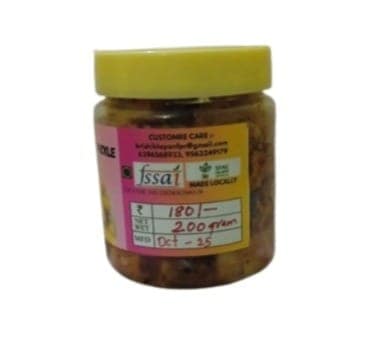 Homemade Local Pickle - 200g Authentic Indian Condiment (Bamboo Shoot ) view 2