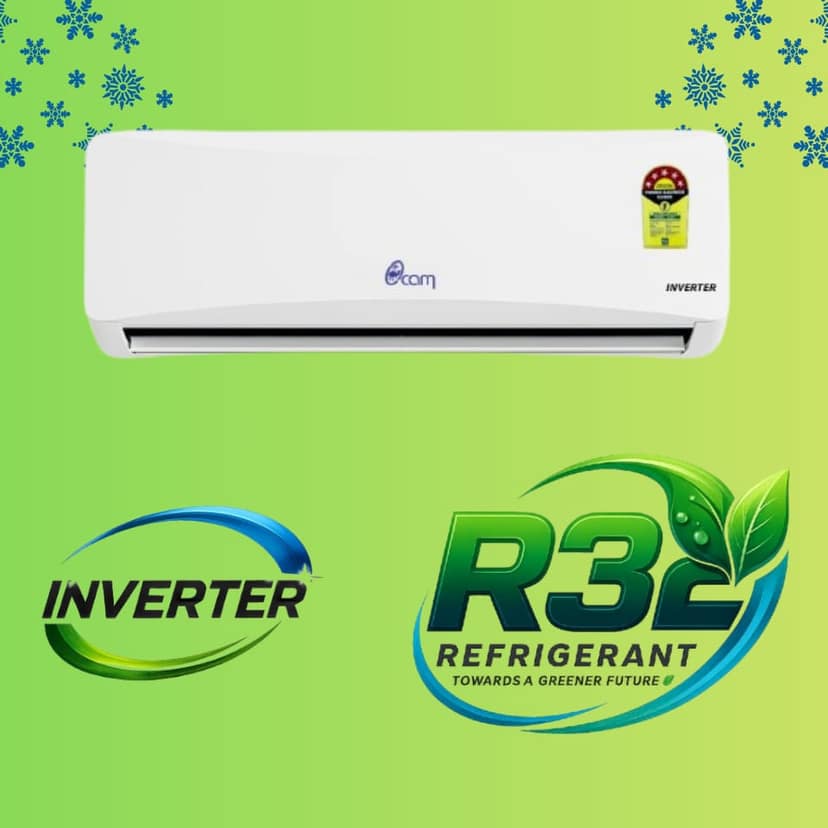 Ocam 1.5 Ton 5 Star Inverter Split AC – Copper, 5150 Watts view 2