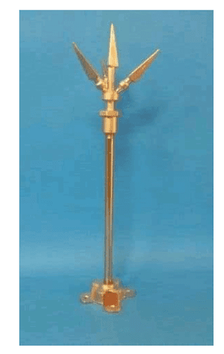 AVON EARTHING COMPANY Copper Bonded Lightning Arrester Solar-Lightning (Brown)