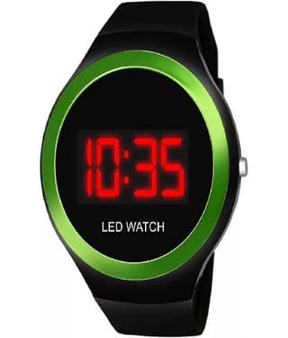 Hala - Black Dial Digital Boys Watch ( Pack of 1 )