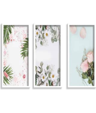 Saf - Floral Painting With Frame