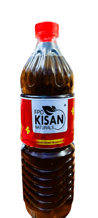 "FP Kisan Naturals Kachi Ghani Mustard Oil - 1L"