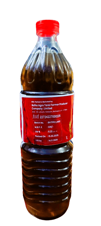 "FP Kisan Naturals Kachi Ghani Mustard Oil - 1L" view 2