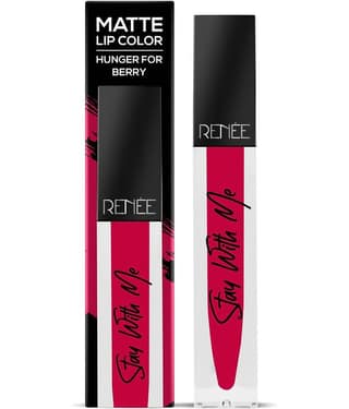 RENEE Stay With Me Combo Of 2 Awe For Mauve + Desire For Brown, Light Weight & Non Transfer Formula
