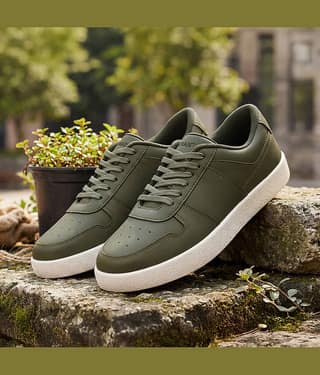 Neemans Neeman's Mono Court Sneakers for Men Brown Men's Sneakers