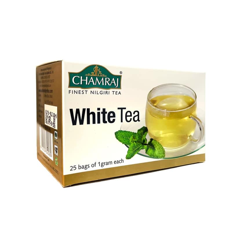 CHAMRAJ White Tea (25 Dip Bags) view 2