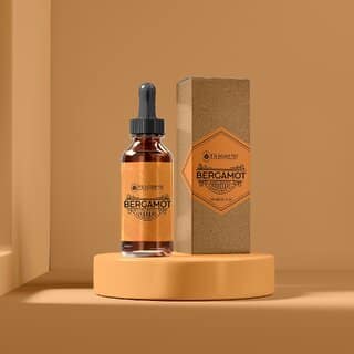 Fragrens Bergamot Fragrance Oil 10ml Pure, Natural Citrus Essential Oil for Stress Relief, Mind Enhancement Self-Care