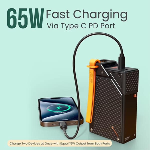 Portronics Halley 20K Fast Charging Power Bank view 2