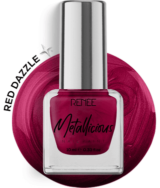 Renee Red Matte Nail Polish 10 ( Pack of 1 )