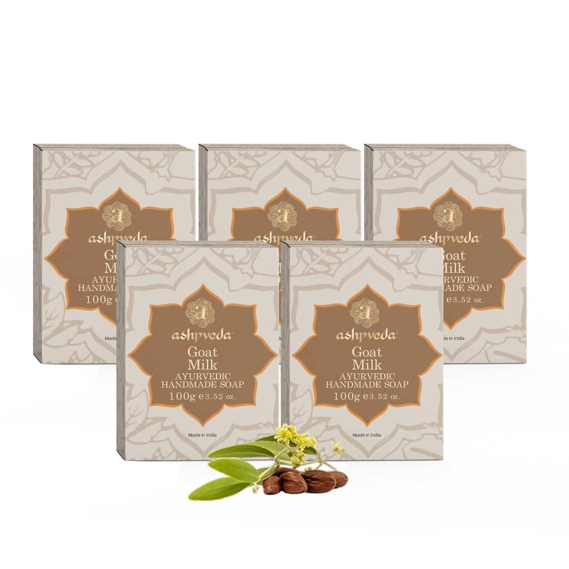 ashpveda Goat Milk Handmade Bath Soap Bar