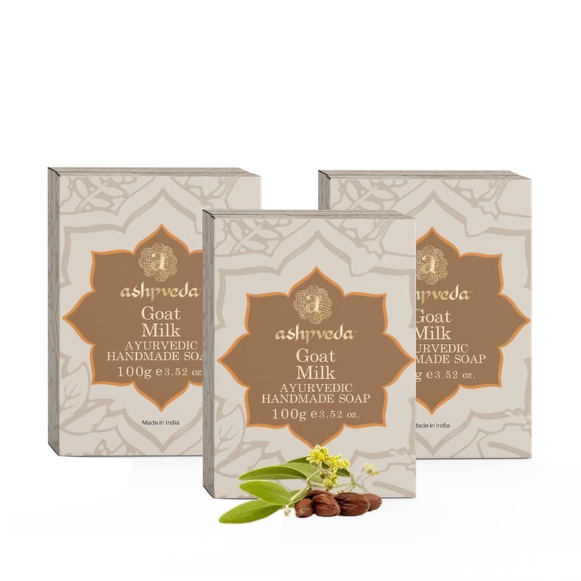 ashpveda Goat Milk Handmade Bath Soap Bar