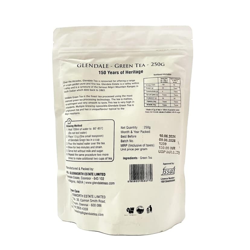 GLENDALE Green Tea (250 g) view 2