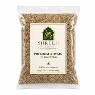 Shreeji Spicecraft Premium Ajwain 200g | Carom Seeds