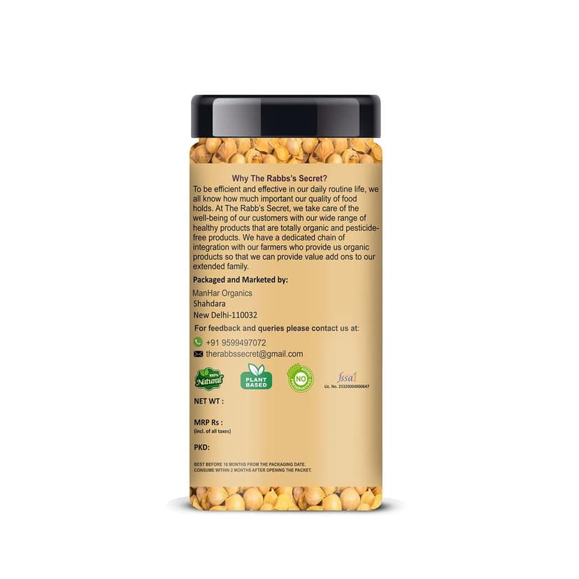 The Rabb's Secret Himalayan Garlic 100gm Jar - Kashmiri Lehsun/Himalayan Single Clove Garlic or Snow Mountain Garlic for strong Immunity & Diabetes view 2