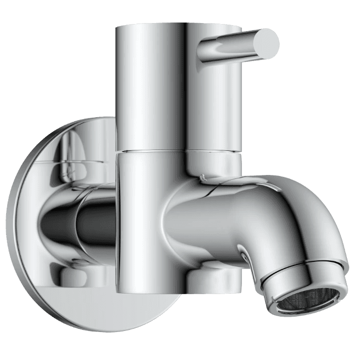 LX-1302 Bib Tap With Wall Flange view 2