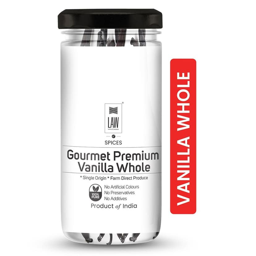 World’s Finest Gourmet Premium Vanilla Whole – 10 gm (Single Origin, Farm Direct Produce, Organically Grown & Made in small batches) view 2