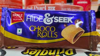 Parle platina hide & seek choco rolls
