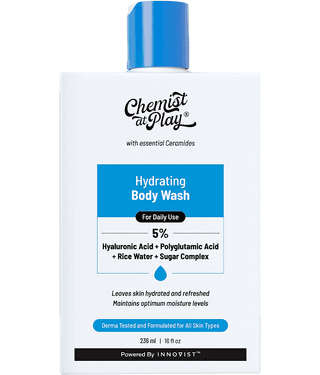 Chemist At Play Hydrating Shower Gel Hyaluronic Acid Body Wash For Daily Use, 236ml (Pack of 1)