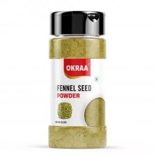 OKRAA Fennel Seed Powder Pure Natural Spice Powder 100 g