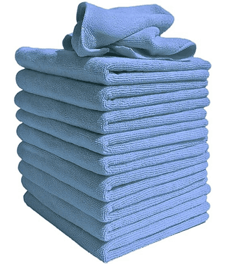 Samarth Microfibre Window Cleaning Kitchen Towel ( Pack of 10 )