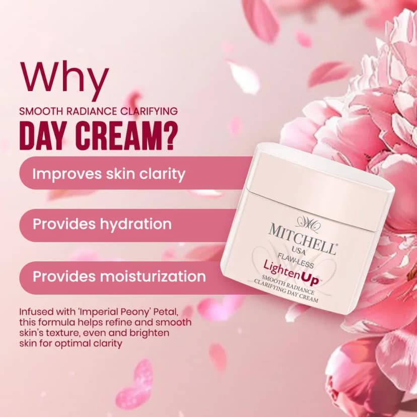 Mitchell USA FLAW-LESS LightenUp Clarifying Day Cream view 2