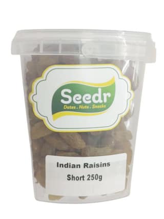 Seedr Premium Indian Raisins, 250 gm