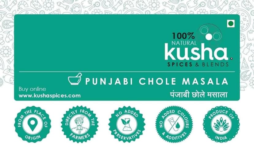 Kusha Spices Punjabi Chole Masala view 2