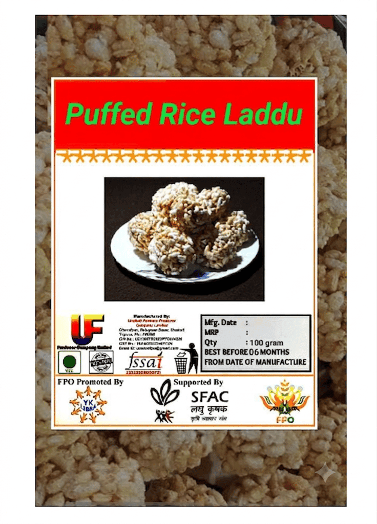 Puffed Rice Laddu