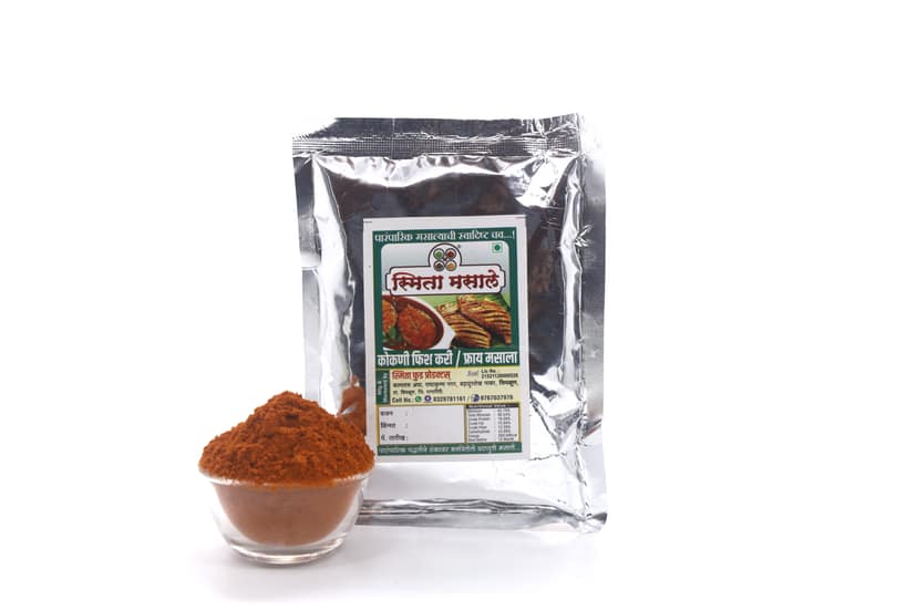 Konkani Fish Curry and Fish Fry Spice Blend for Authentic Fish Preparations