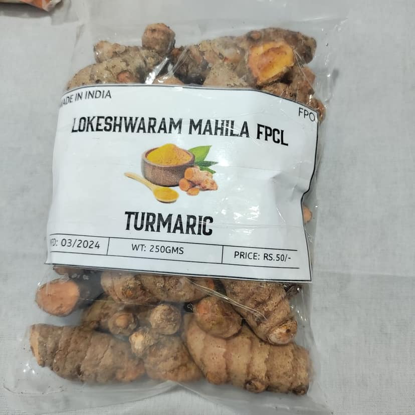 Raw Turmeric fingers 250 gm view 2
