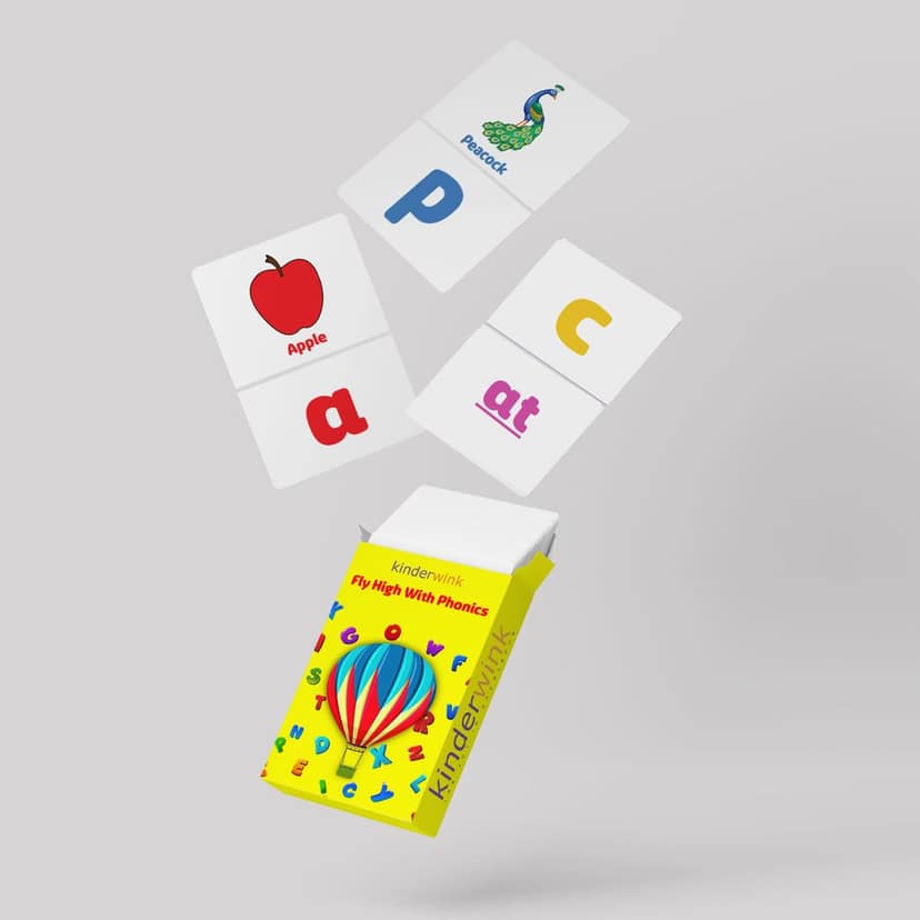 Combo of 3 Educational Flash Card Games - Fly High with Phonics , Where Do We Go?, Home Hunt view 2