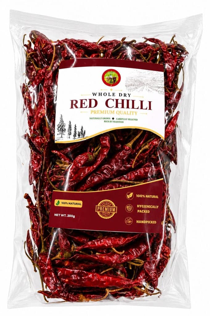 Whole Dry Red Chilli view 2