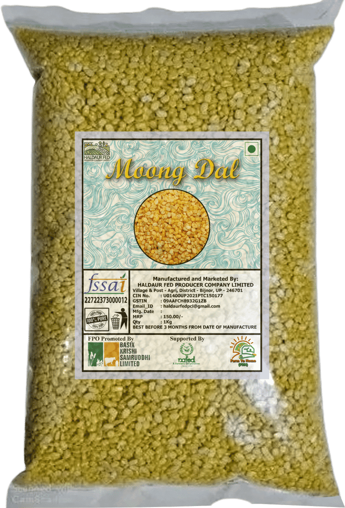 Moong Dal - 1 Kg (pack of 4)