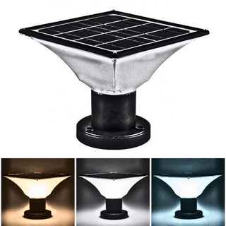 SAHAPECT 10 Watt 20 LED, Solar LED Light, Solar Gate Light, Pillar Pole Post Light, Automatic Outdoor Waterproof Light Multi Colour Lamp