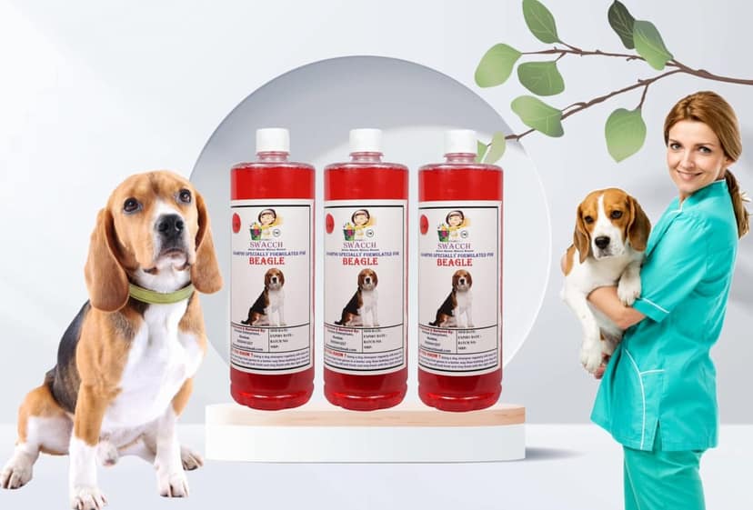 Swacch Shampoo Specially Formulated for Beagle (1 Litre) (Combo Pack of 3) Strawberry view 2