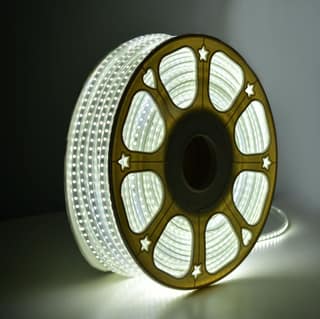 Forus LED Rope Strip Light 5 Meters 1 Year Warranty, Outdoor Waterproof Decorative Cove Lights for Ceiling, Balcony, Home Decor, Interior Decoration, Flexible Rope Light for Diwali, Christmas & New Year -Natural White