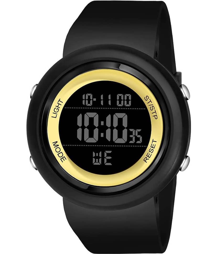 Hala WT-56 DTL-GLD Silicon Digital Men's Watch view 2