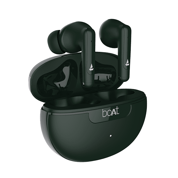 boAt Airdopes 161 ANC | Wireless Earbuds with Active Noise Cancellation up to 32dB, ENx™ Technology, ASAP™ Charge Green