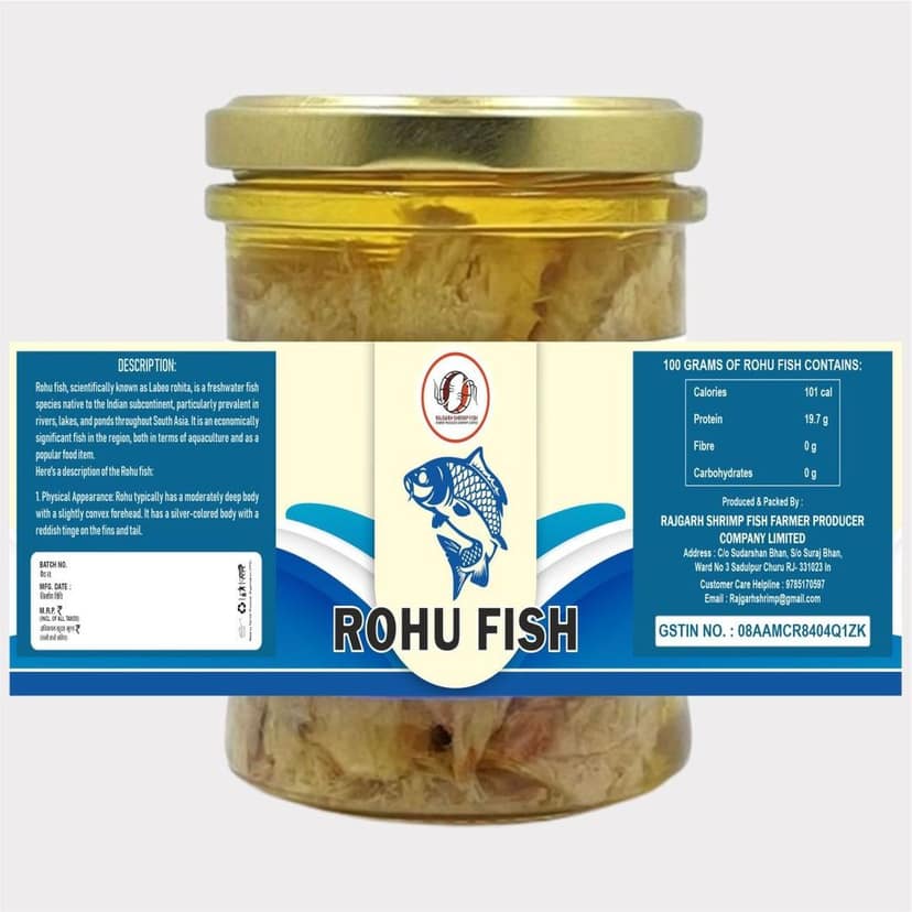 Assorted Rohu fish - 1 Kg view 2