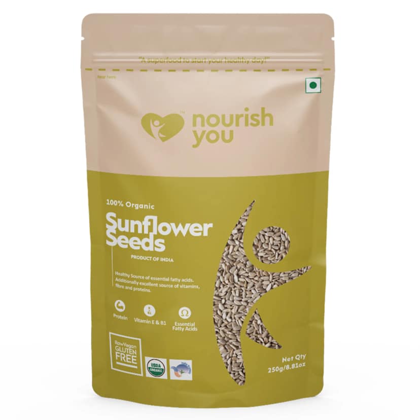 nourish you Raw Sunflower Seeds view 2