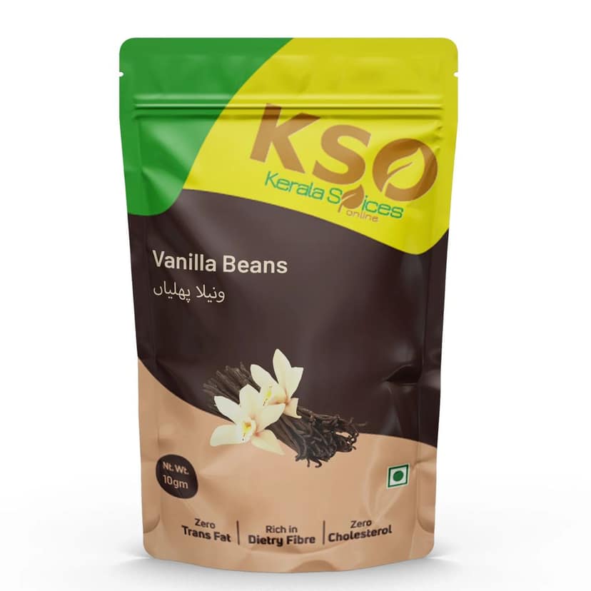 Premium Quality Vanilla Beans 10gm