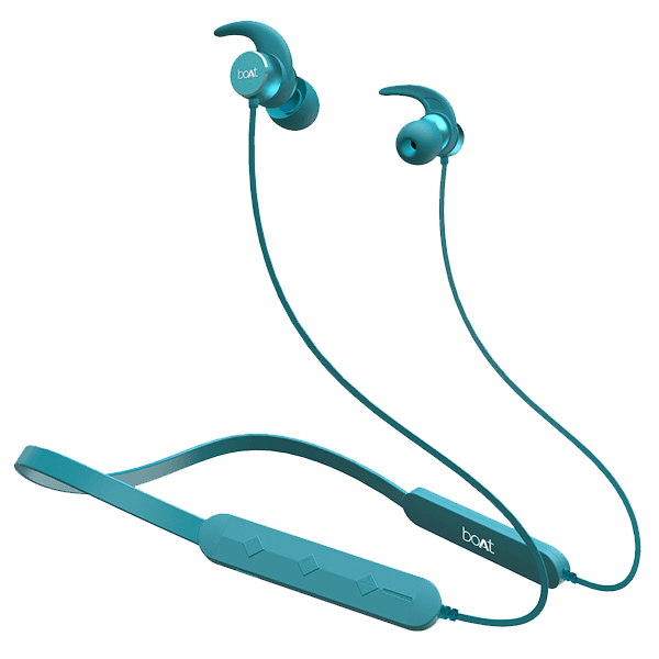boAt Rockerz 255 Pro | Wireless Neckband with 10mm Drivers, Upto 8H Uninterrupted Music, Ergonomic and comfortable Teal Green
