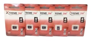 XTREME SM 4GB MicroSDHC Card - High-Speed Storage