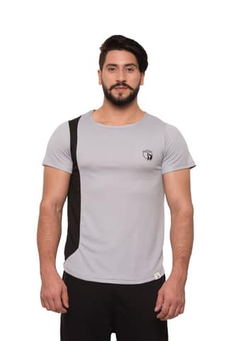 Charlie Wolf Panel Half Sleeve T- shirts
