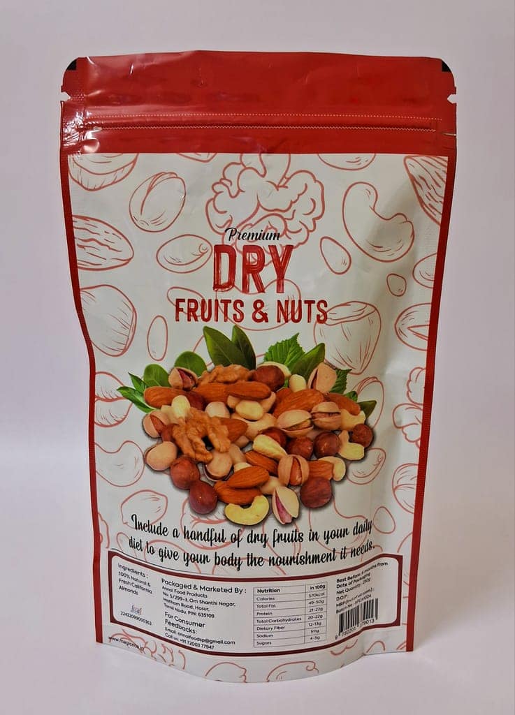 Annai Food High Nutritional Value Almonds Nuts - 250 g view 2