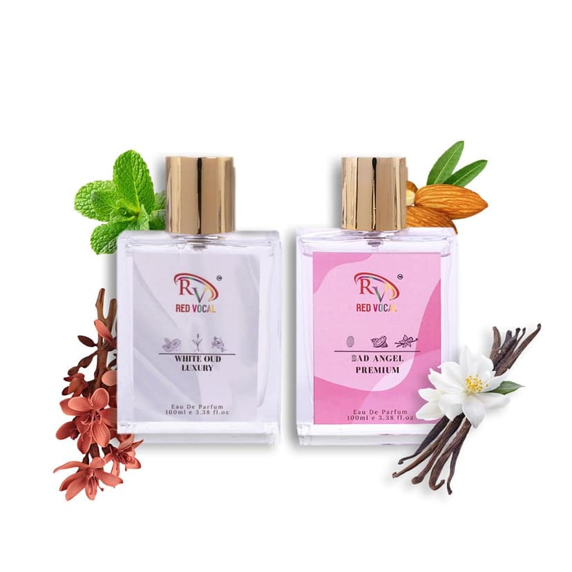 Red Vocal White Oud Luxury (Unisex) with Bad Angel Premium (Women) Eau de Parfum Combo – 2 x 100ml view 2