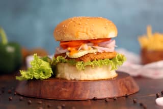 Classic veg burger