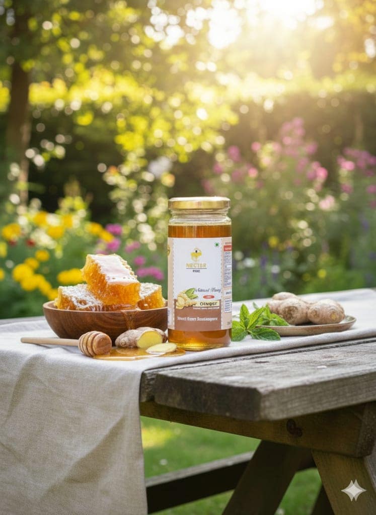 Natural Honey with Ginger view 2