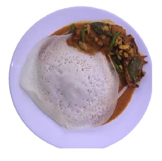 Idiyappam with Chicken Stew 3 Pcs